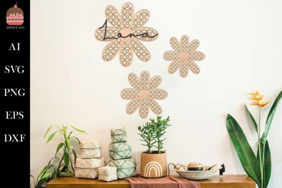 Boho Daisys Laser Cut File – Creative Possibilities for Every Project