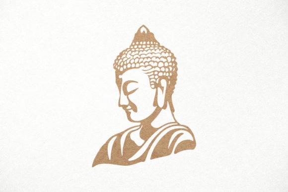 Buddha Statue SVG Laser Paper Cut Files for Creative Projects