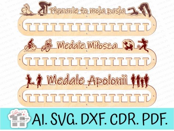 Personalized Laser Cut Medal Hanger SVG: A Smart Way to Showcase Your Sports Achievements